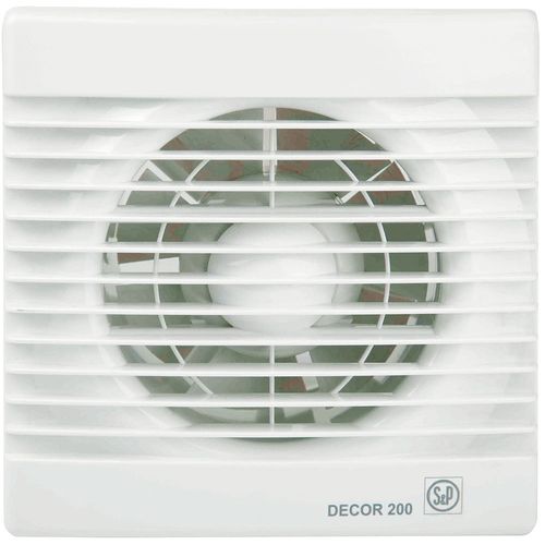 Extractor S&P Mod. DECOR200C para baño
