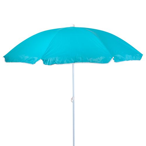 Sombrilla PVC con filtro UV azul turquesa 180 cm diámetro