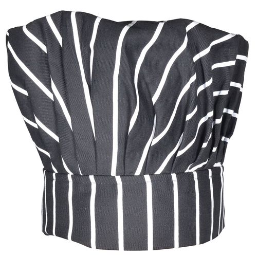 Gorro cocinero GOLDEN negro