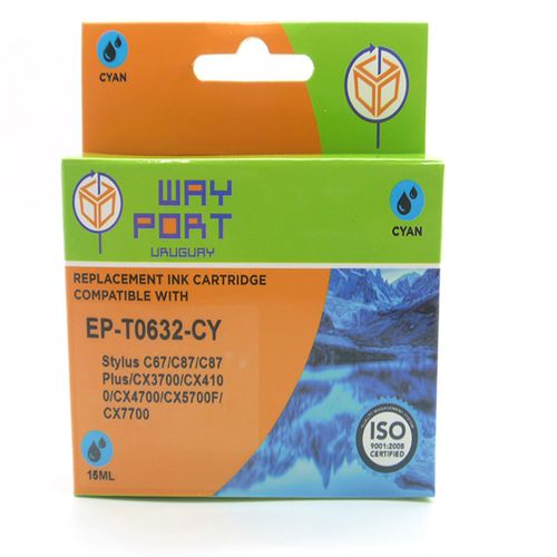 Cartucho WAY PORT para EPSON Mod. C67 Cian