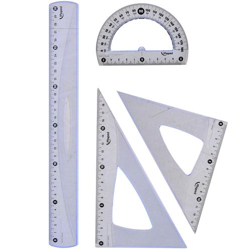 Juego de geometria MAPED 30cm