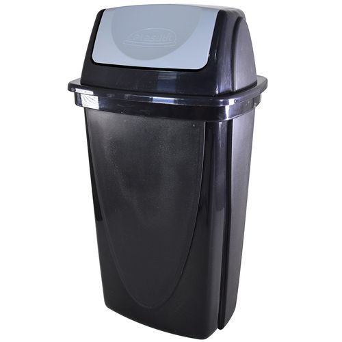 Basurero tapa vaivén 14L