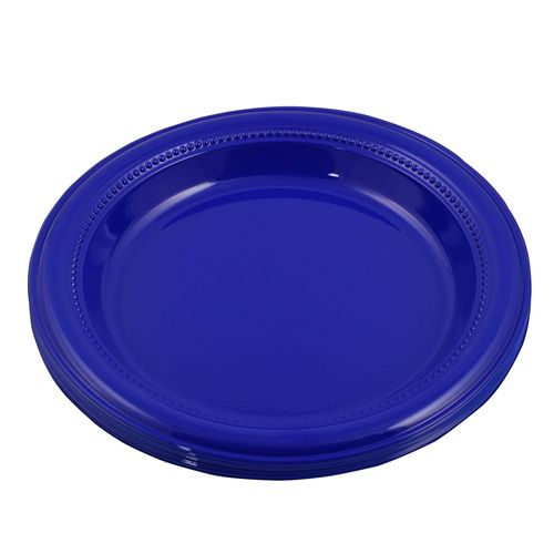 Plato Darnel azul 23 cm 12 un.