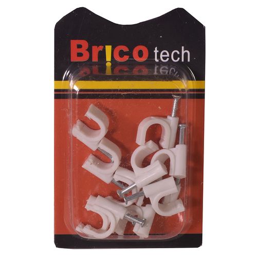 Grapas para cable de 10 mm BRICOTECH