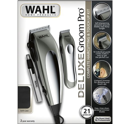 Combo cortapelo y cortabarba WAHL Mod. WH793053608 deluxe