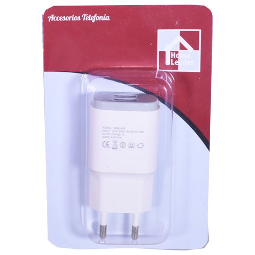 Cargador HOME LEADER pared x2 USB