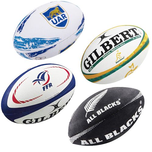 Pelota GILBERT Rugby Mini Nº 2 surtida