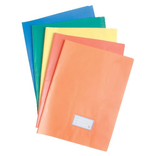 Forro para cuaderno en PVC color