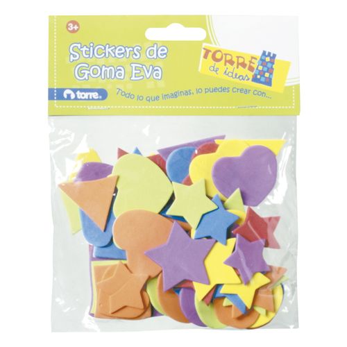 Figuras en goma eva adhesivas