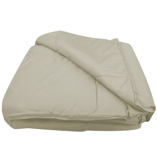 Acolchado de plumas HOME CLASS color beige 240x260cm king size