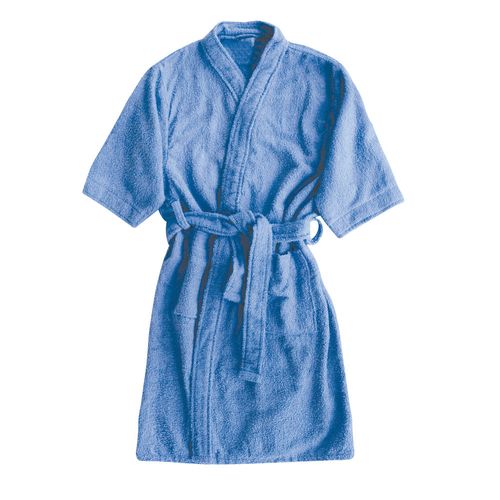 Bata para baño infantil color azul talle 10