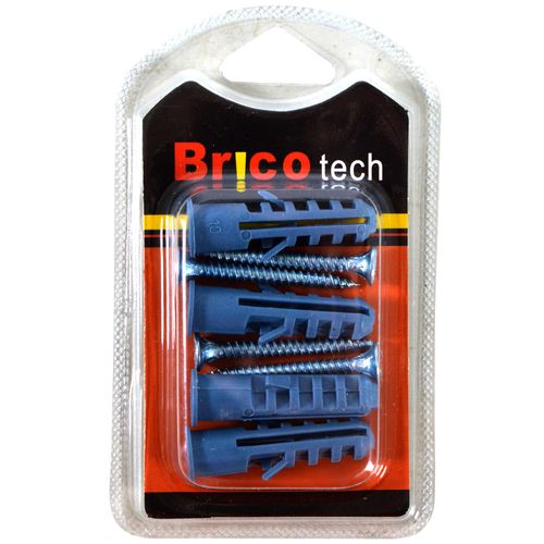 Tornillo y taco fisher de 10''