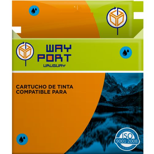 Cartucho WAY PORT para BROTHER LC60/985DC cian