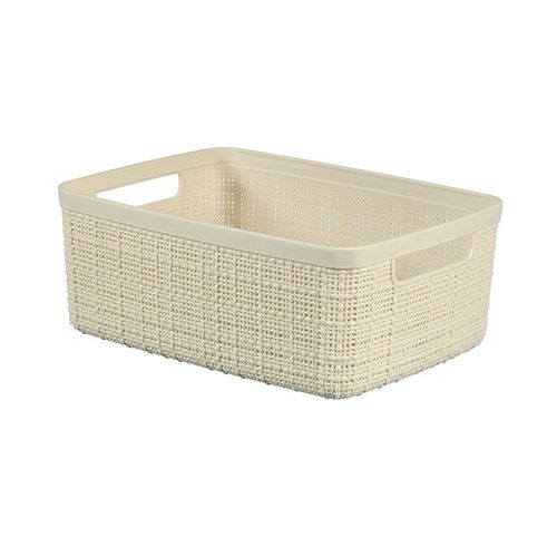 Caja organizadora 26.5 x 20.0 x 10.5 cm blanco