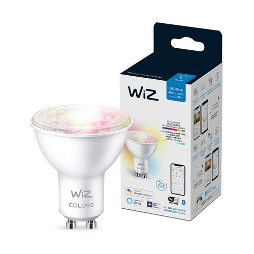 Lámpara led WIZ Wi-Fi color gu10 4.9w