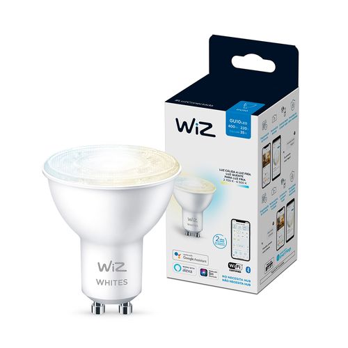 Lámpara led WIZ Wi-Fi white tunable gu10 4.9w