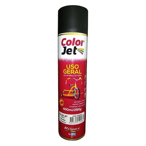 Color jet RENNER negro mate 400 ml