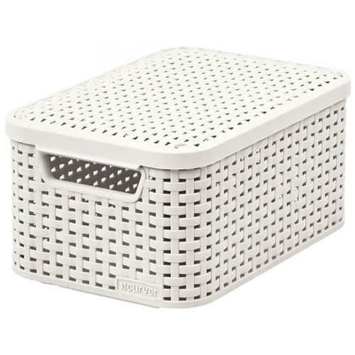 Caja Style con tapa 29x19x13 cm blanca