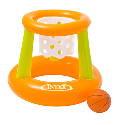 Set de basquetball inflable para piscina