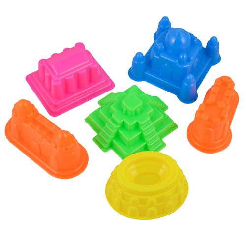 Moldes plásticos 6 piezas