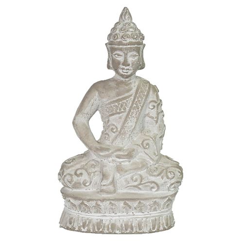 Buda en cemento 20x9xh35 cm gris