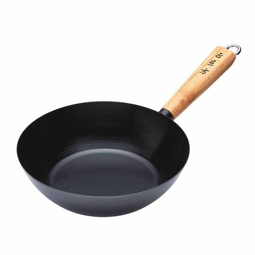 Wok 25 cm acero antiadherente