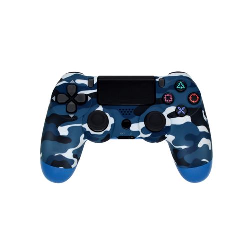 Joystick LEDSTAR PS4 inalámbrico camuflado azul