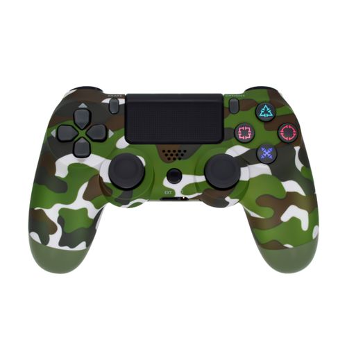 Joystick LEDSTAR PS4 inalámbrico camuflado verde