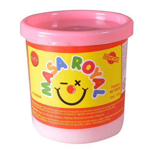 Masa ROYAL pote de 110 g fucsia