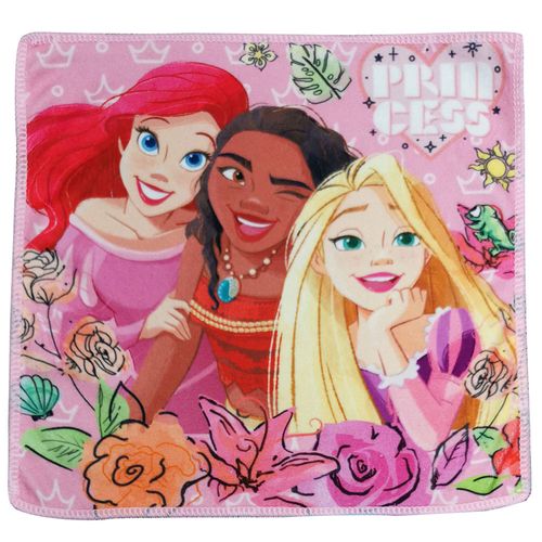 Toalla social microfibra 30x30 cm Princesas