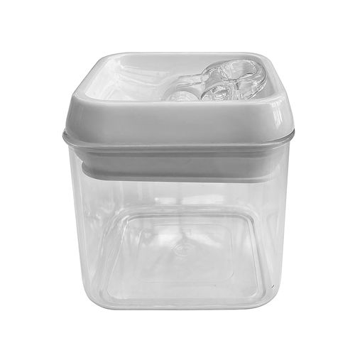 Contenedor 50 ml con tapa 10x10x10.5 cm