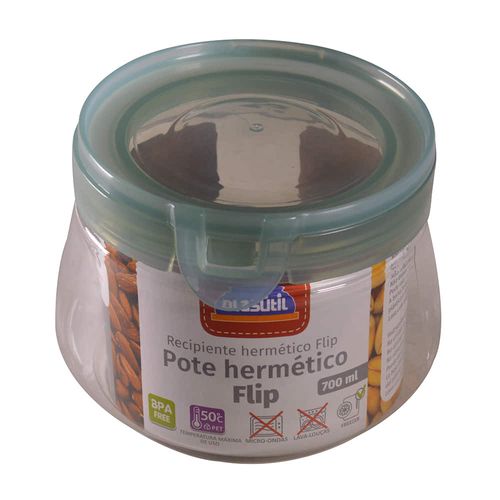Flip recipiente 700 ml verde