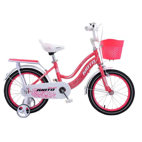 Bicicleta KIOTO Rod.16 rosa y blanca