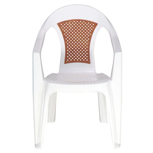 Silla Malibú blanco 60x83,5x56 cm