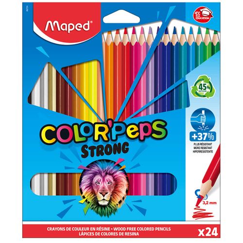 Lápices de colores MAPED 24 un.