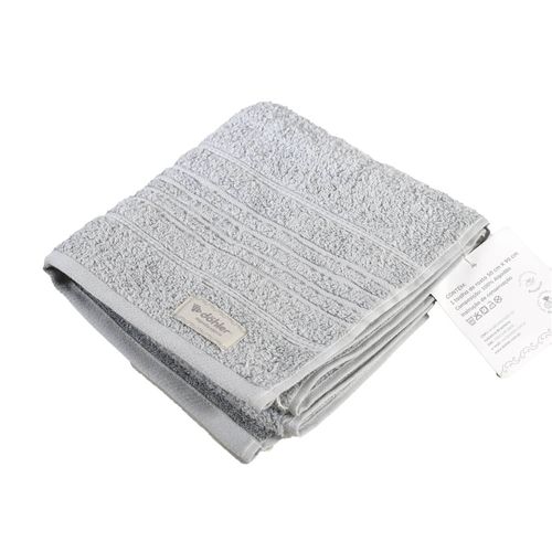 Toalla rostro Rubi 50x90 cm gris