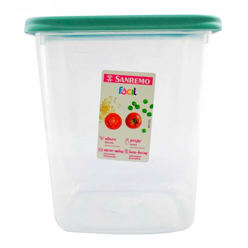 Contenedor hermético cuadrado 1,7 L