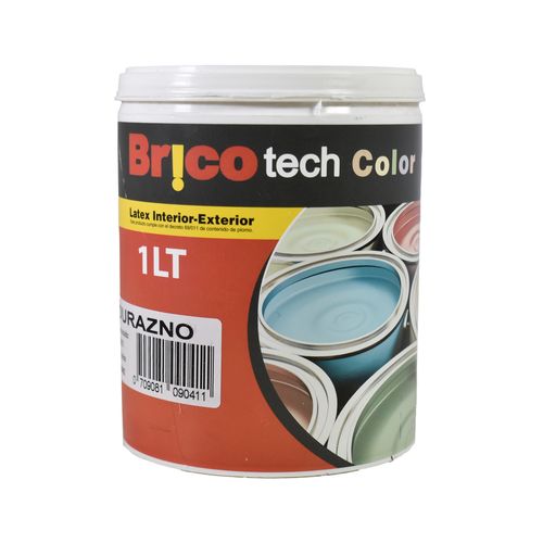 Pintura Ecolat BRICOTECH durazno 1 L