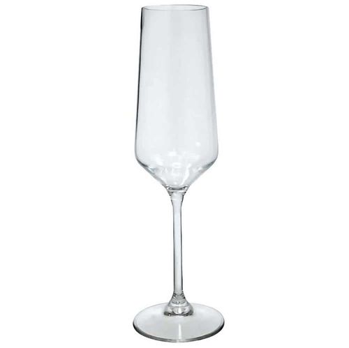 Copa champagne 290 ml acrílico transparente