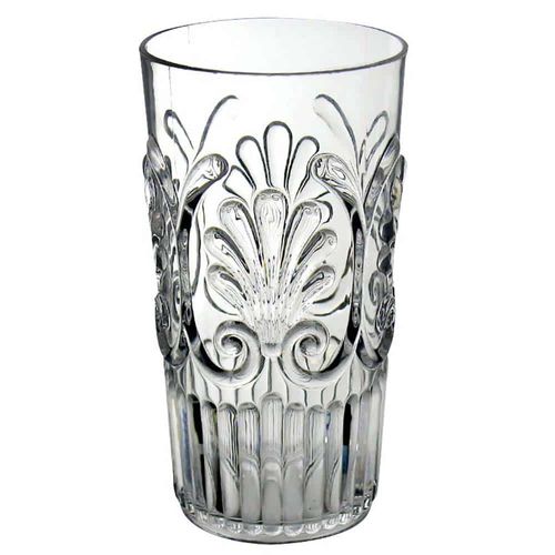 Vaso 679 ml acrílico labrado