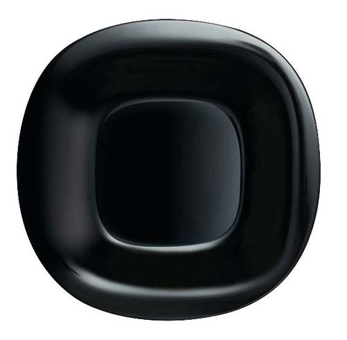 Plato llano Carine negro