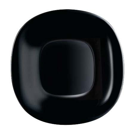 Plato postre Carine negro