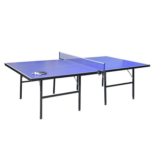 Mesa de Ping Pong 13 mm con Patas + Red, Paletas y Pelotas
