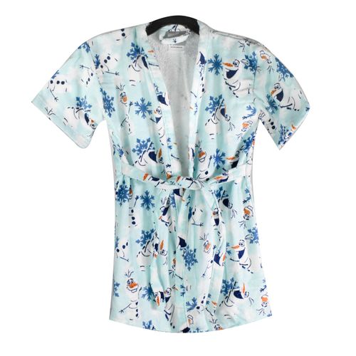 Bata de baño velour rotativa talle m frozen