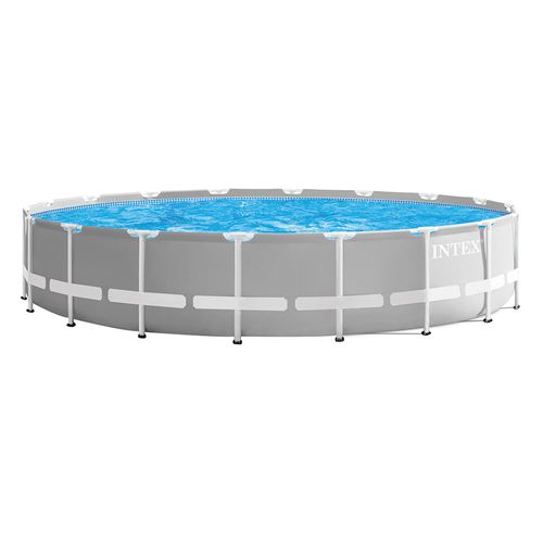 Piscina estructural 549x122 cm set 24300 L gris