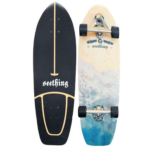 Surf skate longboard