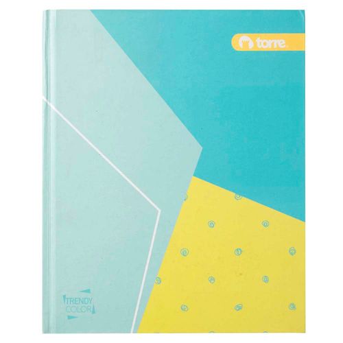 Cuaderno TORRE trendy cuadriculadas 7 mm. 120 hojas