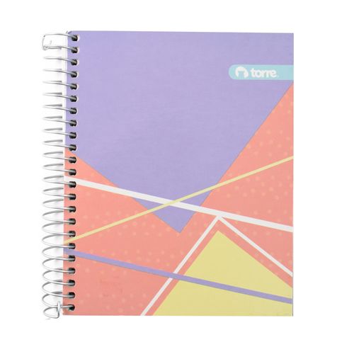 Libreta de deberes TORRE tapa dura 100 hojas con espiral