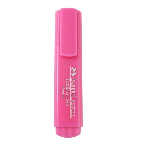 Resaltador FABER CASTELL pastel rosa