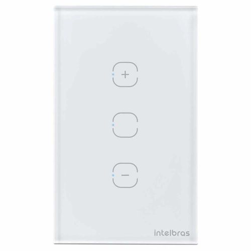 Interruptor smart INTELBRAS con dimmer Mod. Ews 1101 Izy blanco